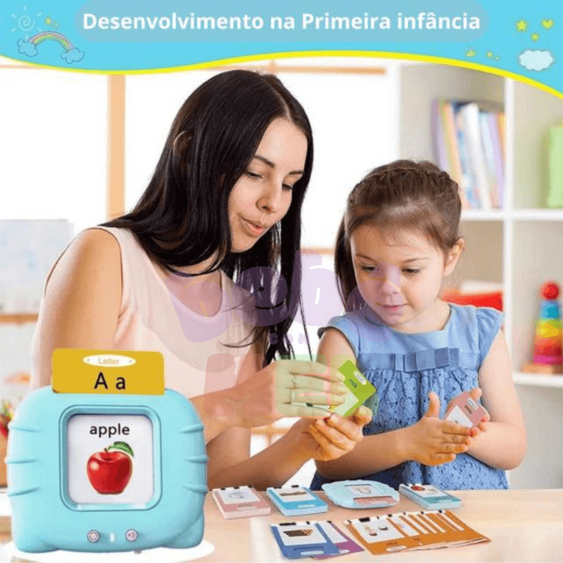 Brinquedo de aprendizagem BabyEnglish® - Didático e Interativo (50% OFF + Frete Grátis)